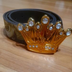 Vintage Christian Audigier belt